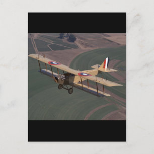 Curtiss Jenny, 1918,_Classic Aviation Vykort