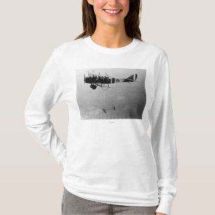 Curtiss JN-4 Jenny flygplan med modellerar vingen Tee
