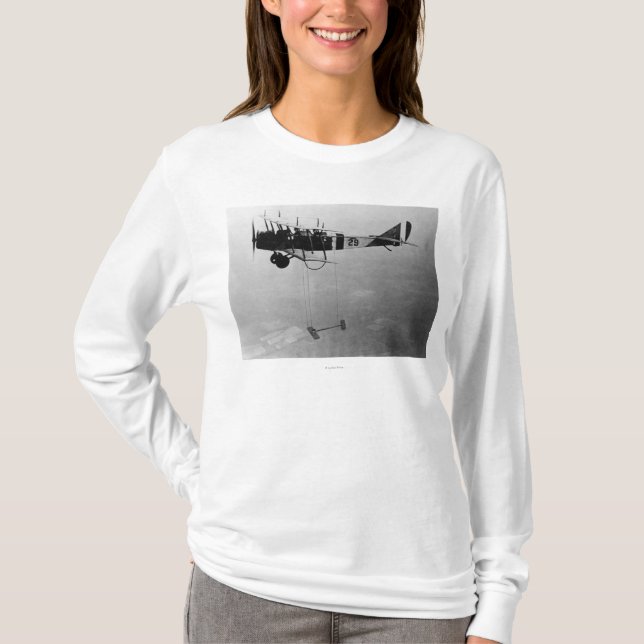 Curtiss JN-4 Jenny flygplan med modellerar vingen Tee (Framsida)