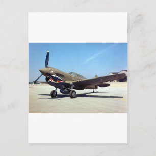 Curtiss P-40 tomahawk Vykort