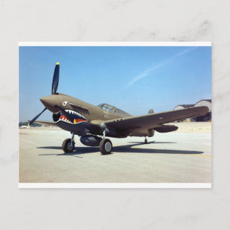 Curtiss P-40 tomahawk Vykort