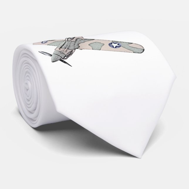 Curtiss P-40 Warhawk Aircraft Pencil Slips (Rullad)