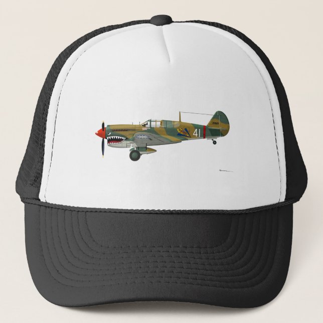 Curtiss P-40 Warhawk Keps (Framsida)
