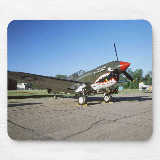 Curtiss P-40 Warhawk, på Minnesota CAF Air Show Musmatta (Framsidan)