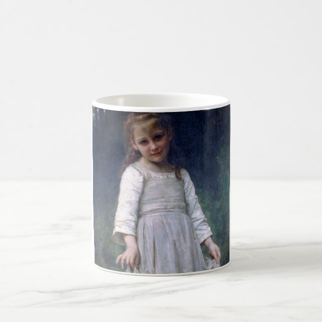 Curtsey, Bouguereau Kaffemugg (Center)