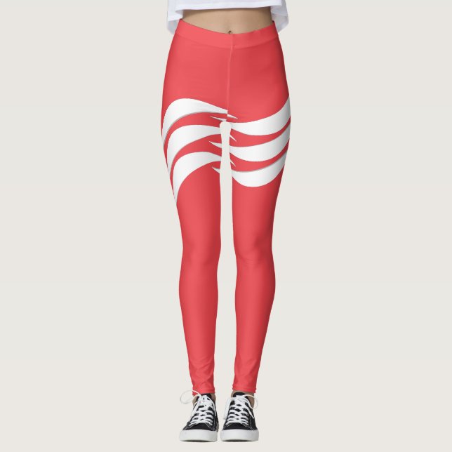 Curv Art Leggings (Framsida)