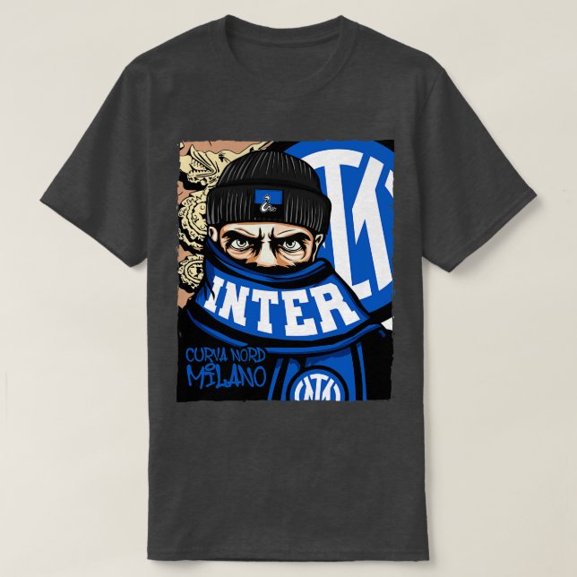 Curva nord milano 1 t shirt (Design framsida)