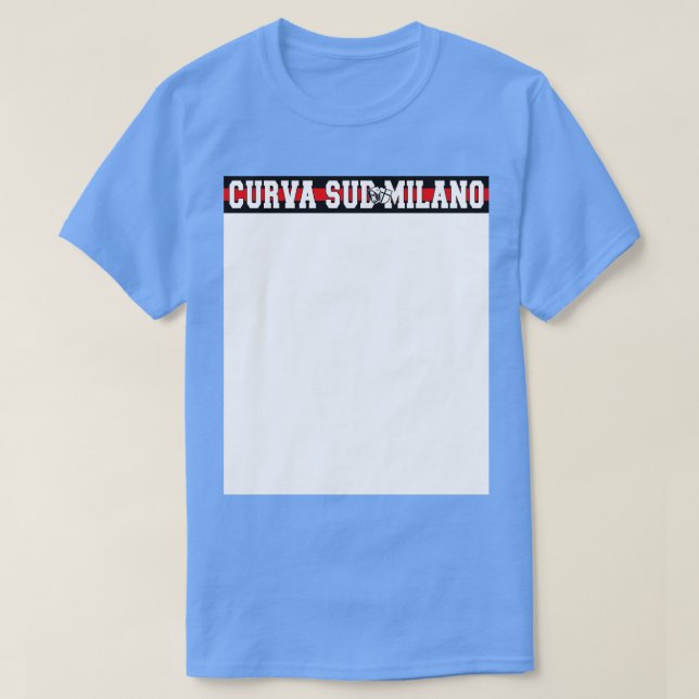 Curva sud milano 14 t shirt (Design framsida)