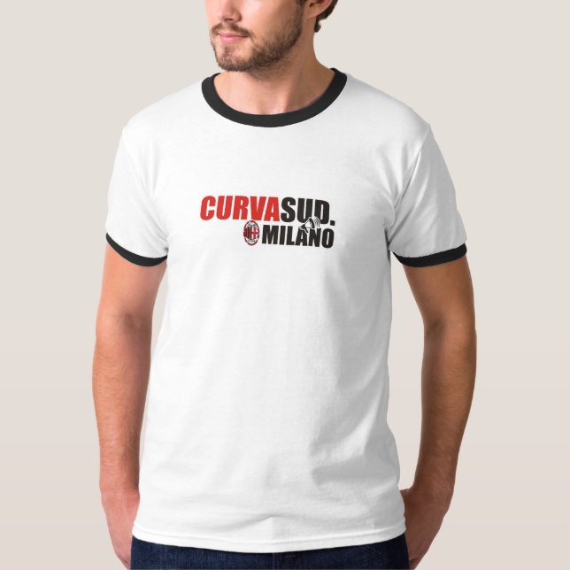 Curva sud milano t shirt (Framsida)