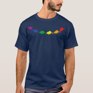 Curve Råtta Pride Rainbow T Shirt