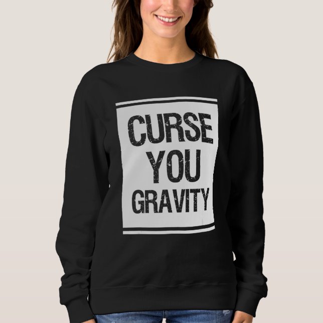 Curve You Gravity Broken Leg T Shirt (Framsida)