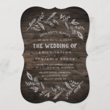 Curved Grenar | Trä Bröllop