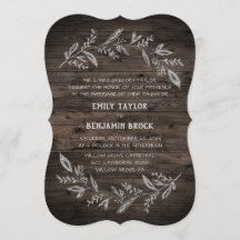 Curved Grenar | Trä Formell Bröllop