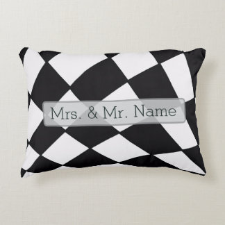 Curved Grid | Modern  Prydnadskudde