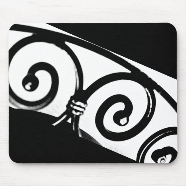 Curved Järn Art Musmatta (Framsidan)