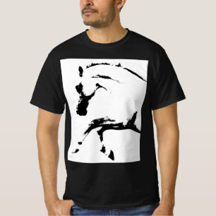 Curvet Horse Manar Trendig Modern pop Art-mall T Shirt