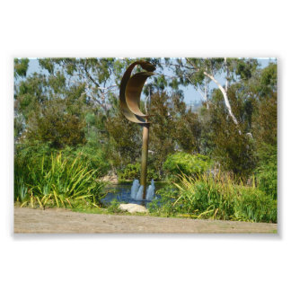 Curving Vatten Fototryck