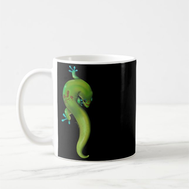 Curvy Gecko Kaffemugg (Vänster)