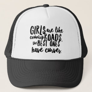 Curvy Girls n'Land Roads Truckerkeps