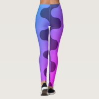 Curvy Mönster Leggings