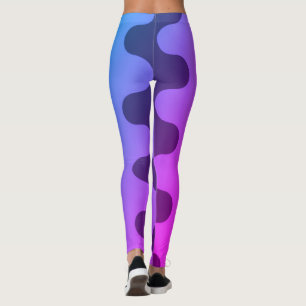 Curvy Mönster Leggings