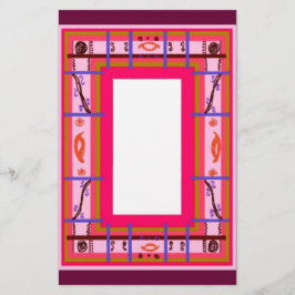 Curvy Play Stationery Brevpapper