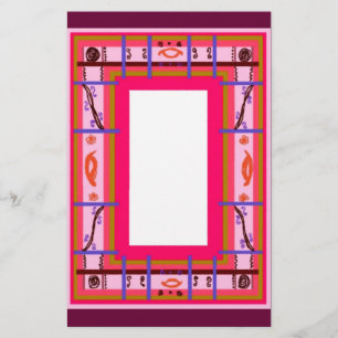 Curvy Play Stationery Brevpapper