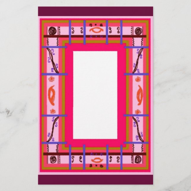 Curvy Play Stationery Brevpapper (Framsida)