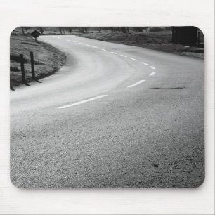 Curvy väg Mousepad Musmatta