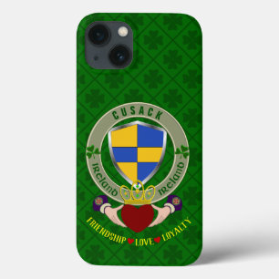 Cusack Irish Shield & Claddagh Personlig
