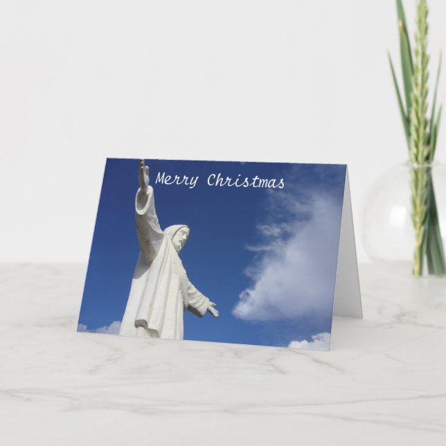 cusco christmas staty helgkort (Framsida)
