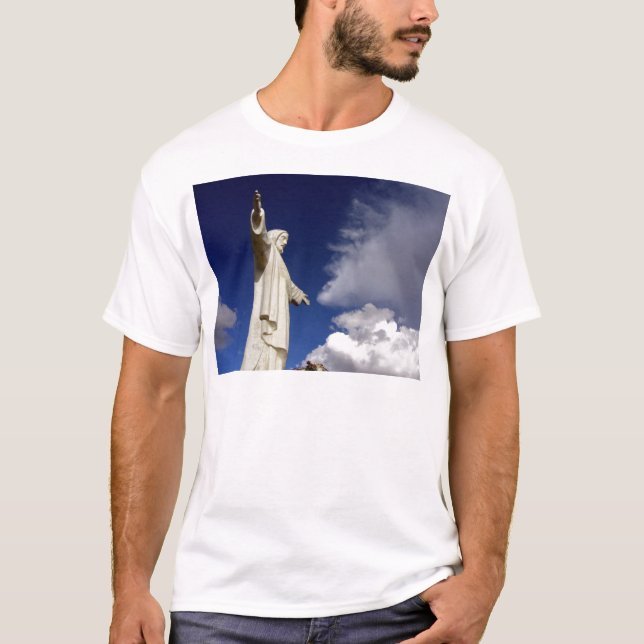 cusco jesus tee shirt (Framsida)