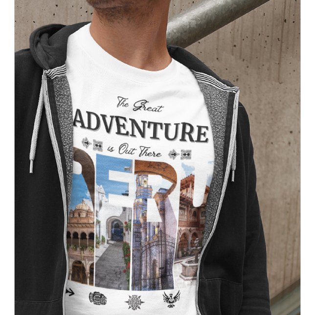 Cusco Peru | Arekpa, Cathedral, Inca, Andes T Shirt (Skapare uppladdad)