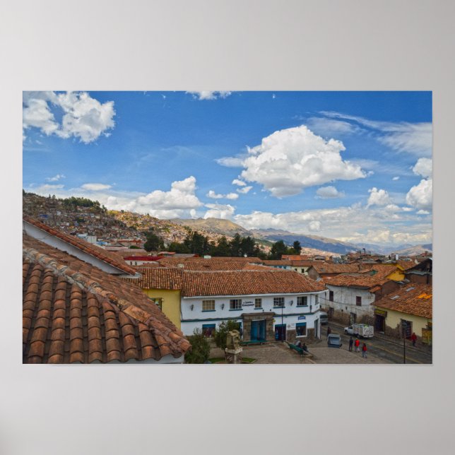 Cusco, Peru, Tak Poster (Framsidan)