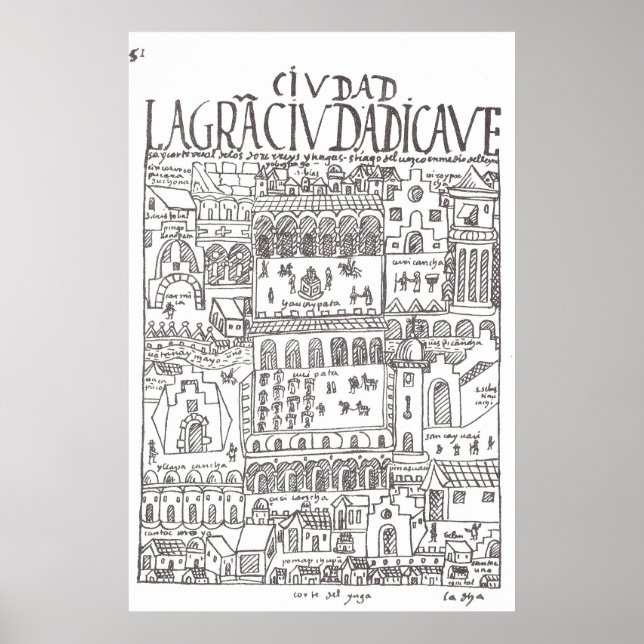 Cusco Poster (Framsidan)