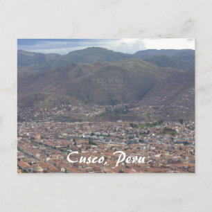 Cusco stad vykort
