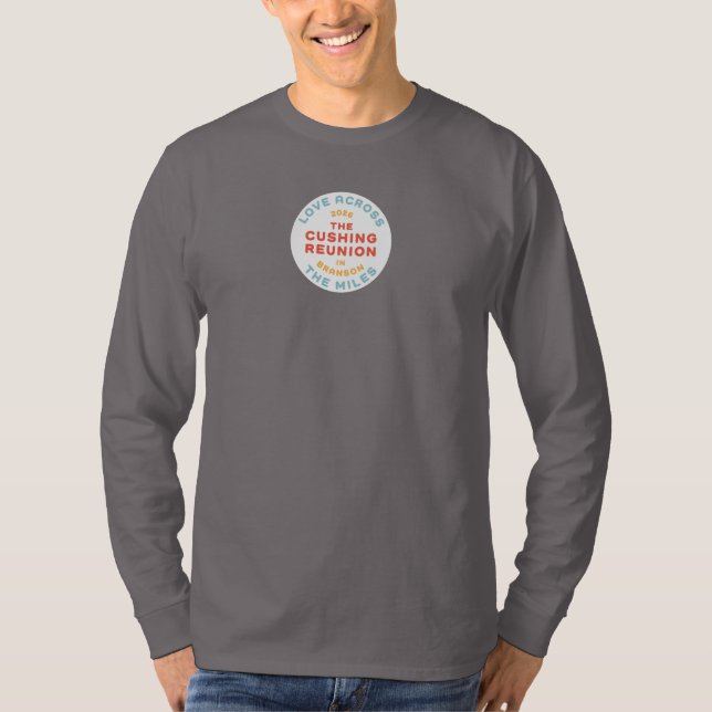 Cushing Circle-logotyp T Shirt (Framsida)