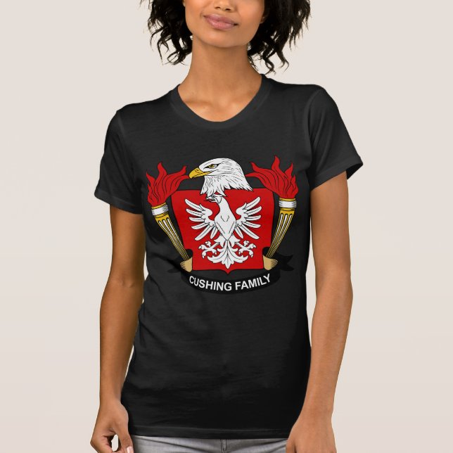Cushing familjvapensköld tee (Framsida)