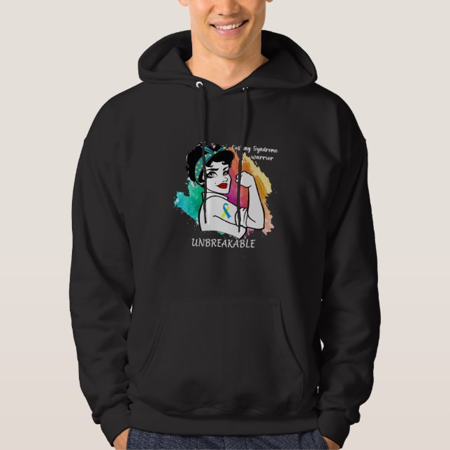 cushing syndrome unbreakable   cushing syndrome hoodie (Framsida)