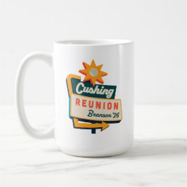 Cushing vägmärke kaffemugg