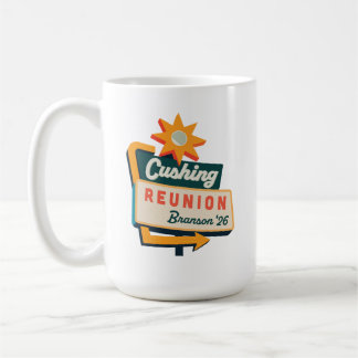 Cushing vägmärke kaffemugg