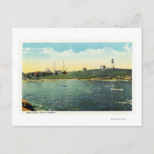 Cushing's Island View of White Head Vykort