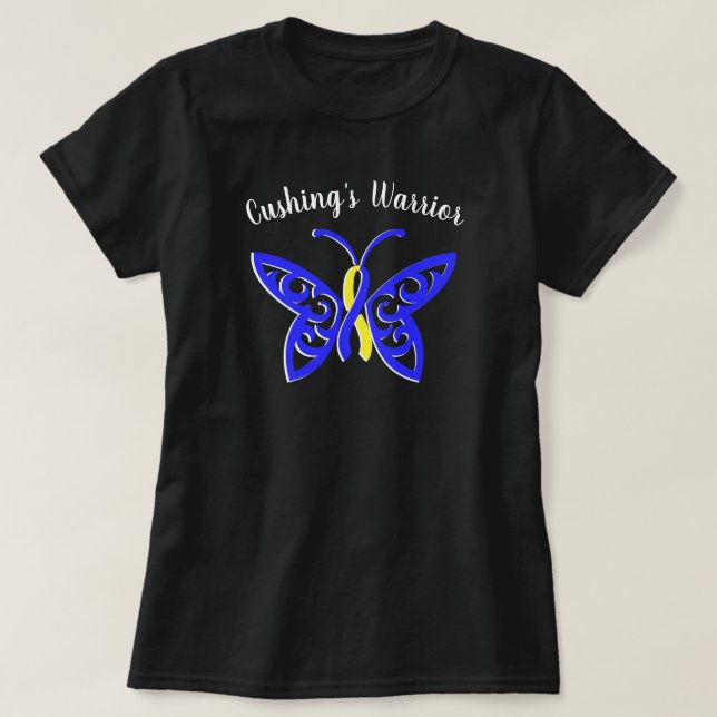 Cushing's Warrior Cushing's Ribbon T-Shirt (Design framsida)