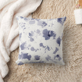 Cushion 40,6 x 40,6 cm - Blue And White Kudde