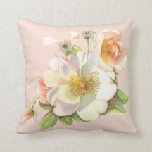 Cushion - Blommigt Cream Ro Design