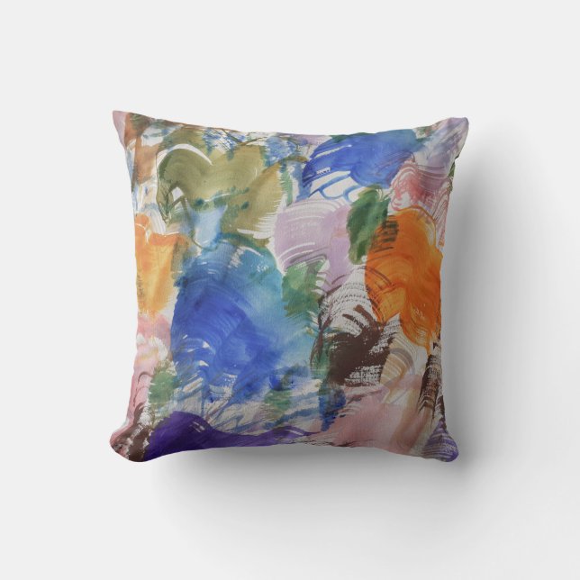 Cushion färg Stänk Kudde (Framsida)