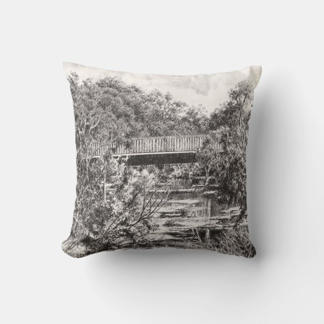 Cushion, genom Bustling City.. Kudde (Framsida)