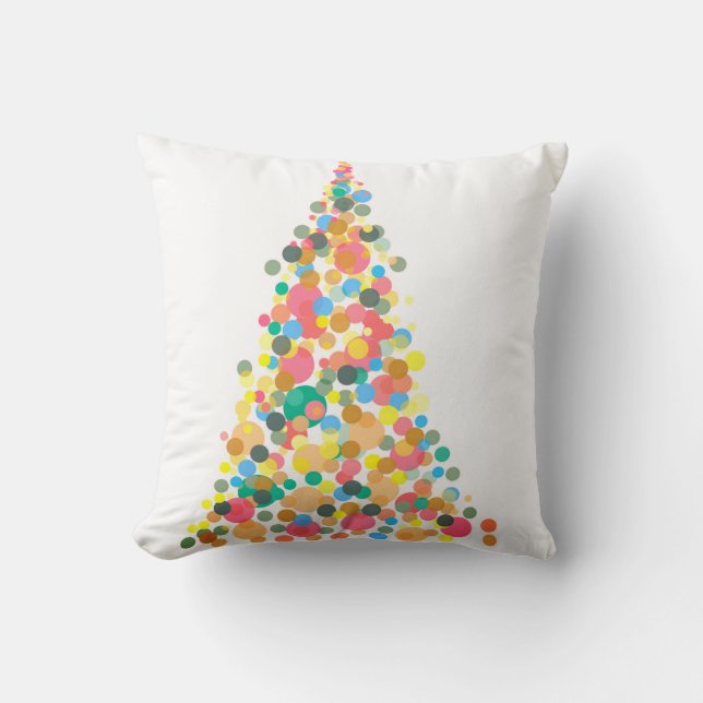 Cushion Helgdag Träd Kudde (Framsida)