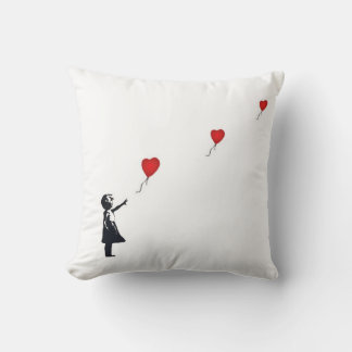 Cushion | Hope balloon girl Kudde