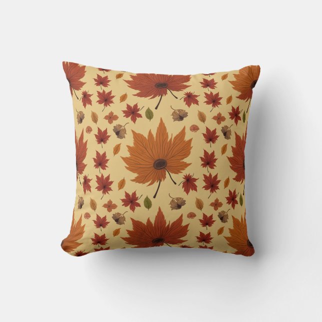 Cushion inspirerad av fall kudde (Framsida)
